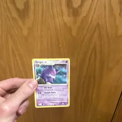 Pokemon Gengar Diamond and Pearl Rare Regular Stage 2 27/130 110 HP English Card - Image 1