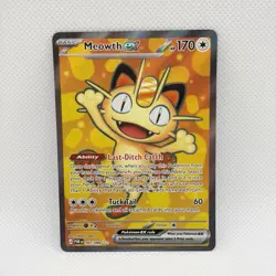 🔥🔥Meowth EX Perfect Order 107/088 NM Pokemon Card Ultra Rare 🔥 - Image 1