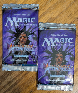 MTG - 2x Alliances Booster Pack - Magic the Gathering Factory Sealed 1996 - Image 1