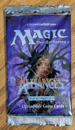 MTG - 2x Alliances Booster Pack - Magic the Gathering Factory Sealed 1996 - Image 2