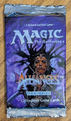 MTG - 2x Alliances Booster Pack - Magic the Gathering Factory Sealed 1996 - Image 4