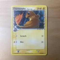 Pokemon EX Crystal Guardians 49/100 Charmander Delta Species Card - Image 1
