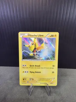 Pikachu Libre 30/30 | XY Trainer Kit | Holo Pokemon TCG Card LP English 👌 - Image 1