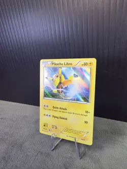 Pikachu Libre 30/30 | XY Trainer Kit | Holo Pokemon TCG Card LP English 👌 - Image 2