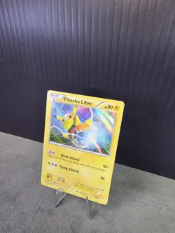 Pikachu Libre 30/30 | XY Trainer Kit | Holo Pokemon TCG Card LP English 👌 - Image 3