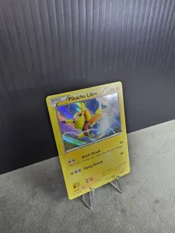 Pikachu Libre 30/30 | XY Trainer Kit | Holo Pokemon TCG Card LP English 👌 - Image 5