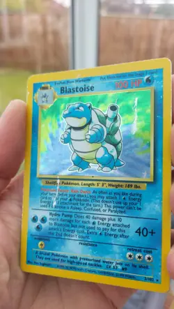 Blastoise 2/102 Base Set Holo Rare Pokemon Card 1999 WOTC TCG Vintage Pokemon - Image 5