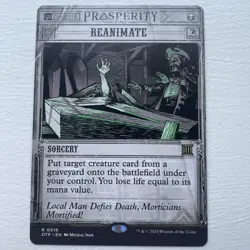 MtG Reanimate (OTP-0018) Rare Showcase English NM - Image 1