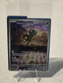Teal Mask Ogerpon 123 Twilight Masquerade SEALED Promo Holo Pokemon TCG Cards NM - Image 1