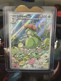 Pokemon TCG Lilligant 092/086 Black Bolt IR Holo Card NM/M Condition - Image 1