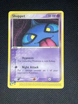 Pokemon Shuppet Uncommon Regular Basic 50 HP 43/97 EX Dragon English Card - Image 1