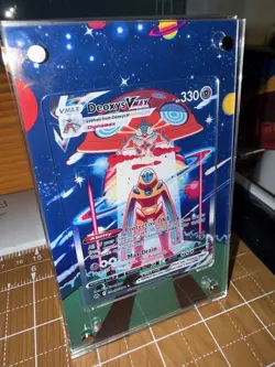 Deoxys VMAX GG45/GG70 Crown Zenith Pokemon Magnetic 🧲 Extended Art Case - Image 1