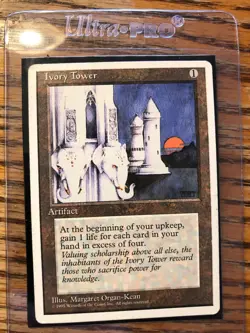 Ivory Tower X 1 MTG 4th Edition Excellent/NM - 4RCards - Image 1