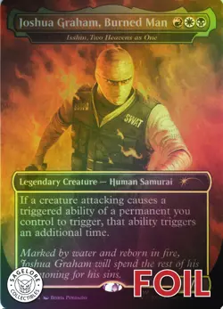 Joshua Graham, Burned Man - Secret Lair Fallout - 2459 - NM Foil - Image 1