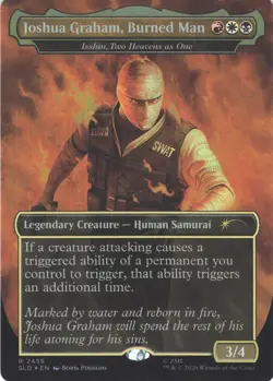 Joshua Graham, Burned Man - Secret Lair Fallout - 2459 - NM Foil - Image 2
