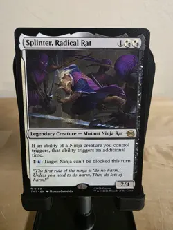 Splinter, Radical Rat #169 (NM) TMT Magic MTG - Image 1