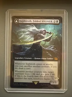 Sephiroth, Fabled SOLDIER (Extended Art) Final Fantasy Foil - Image 1