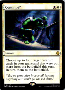 ContinueU #7 || MTG - Commander: Teenage Mutant Ninja Turtles || 2026 - Image 1