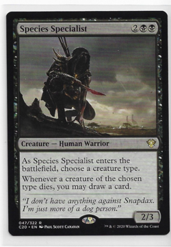 Species Specialist Commander 2020 Regular (HP) 047/322 - Image 1