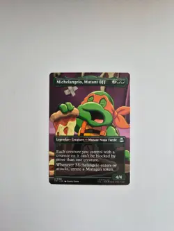 MTG: Teenage Mutant Ninja Turtles - Michelangelo, Mutant BFF #198 - Borderless - Image 1