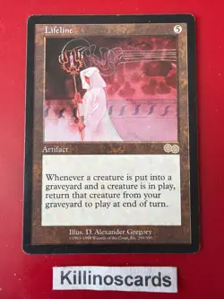 MTG Urza's Saga Lifeline #299 LP - Image 1