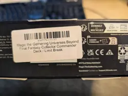 MTG Final Fantasy Limit Break Collector's Edition Commander Deck - Image 3