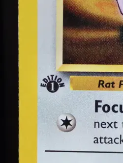 Pokemon TCG Lt. Surge's Rattata 82/132 1st Edition Gym Heroes English NM - Image 2