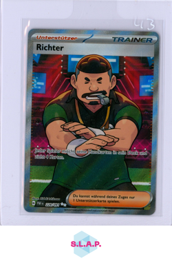 RICHTER POKEMON 228/091 2023 PAL PALDEA EVOLVED GERMAN FULL ART - Image 1