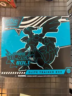 Pokemon Scarlet + Violet Black Bolt Sealed Box - Image 1