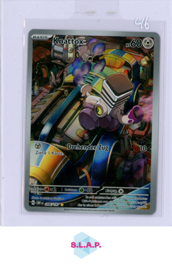 KNATTOX POKEMON 206/197 2023 OBF OBSIDIAN FLAMES GERMAN FULL ART - Image 1
