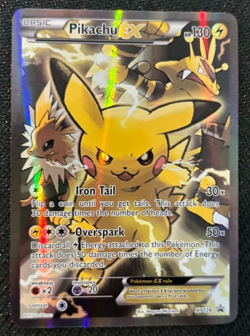 Pokemon Pikachu XY124 NM - Image 1