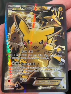 Pokemon Pikachu XY124 NM - Image 2