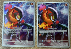 Pokemon TCG 2x Knarbon MEP022-Black Star Promo (Deutsch / Near Mint) - Image 1