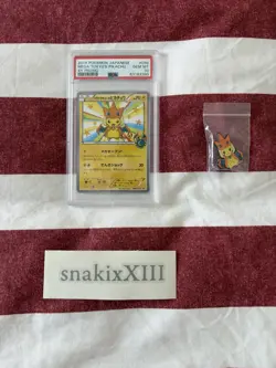 2014 POKEMON - Mega TOKYO Promo Card - Pikachu #098 PSA 10 - Image 1