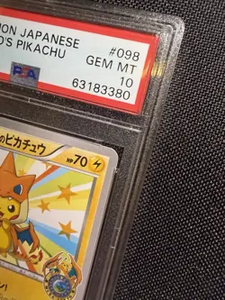 2014 POKEMON - Mega TOKYO Promo Card - Pikachu #098 PSA 10 - Image 4