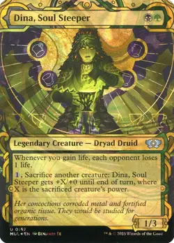1x Dina, Soul Steeper (Halo FOIL) - NM - Multiverse Legends - SPARROW MAGIC - Image 1