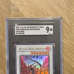 SGC 9 Black Rose Dragon CSOC-EN039 1st Edition Ultra Rare Yu-Gi-Oh English Holo - Image 2