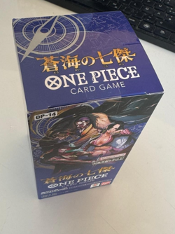 One Piece OP14 The Azure Sea’s Seven Booster Display Japanisch NEU & OVP - Image 2
