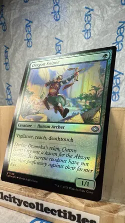 MTG Magic the Gathering FOIL Dragon Sniper TDM! - Image 3