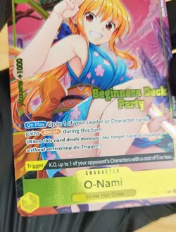 Promo Textured Beginners Deck - OP06-101 O-Nami - One Piece Card Game - OP TCG - Image 2