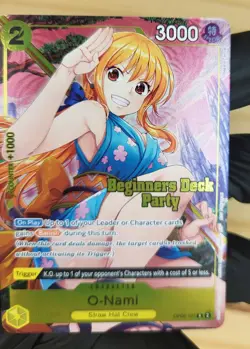 Promo Textured Beginners Deck - OP06-101 O-Nami - One Piece Card Game - OP TCG - Image 4
