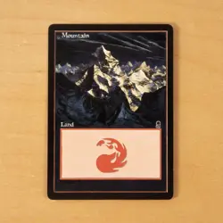 MTG Mountain (Odyssey) Hand Painted Elite Alters - Magic: the Gathering - Image 1