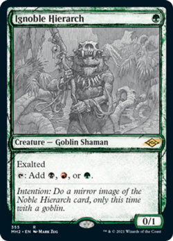 Ignoble Hierarch - Showcase x1 - Modern Horizons 2 - NM-Mint, English - Modern H - Image 1