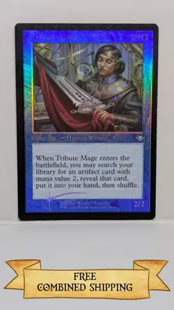 Tribute Mage (Retro Frame) Modern Horizons Foil - Image 1