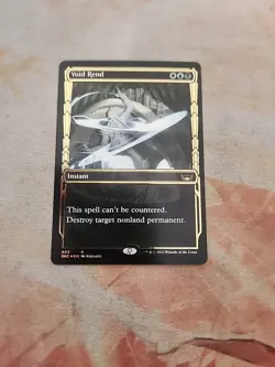 Void Rend Gilded Foil Streets Of New Capenna MTG NM - Image 1