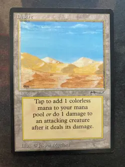 *** ARABIAN NIGHTS Desert (Campfire Variant) *** NM-Mint - DUTY FREE - MtG Magic - Image 1
