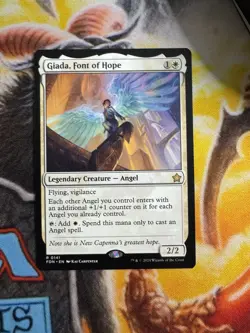 Giada, Font of Hope 0141-FDN Foundations, MTG- Regular Rare- Magic Card NM/M - Image 1