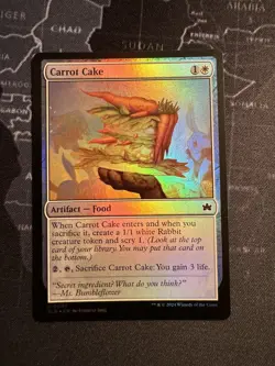 MTG Bloomburrow Carrot Cake Foil 0007 NM - Image 1