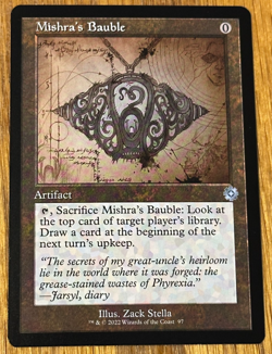 MTG The Brothers' War: Retro Artifacts, Mishra's Bauble 097 - Schematic - Image 1