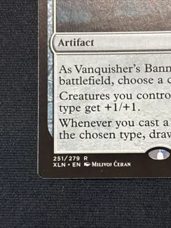 Vanquisher's Banner Ixalan Artifact Rare MTG Card 251/279 2017 - Image 4